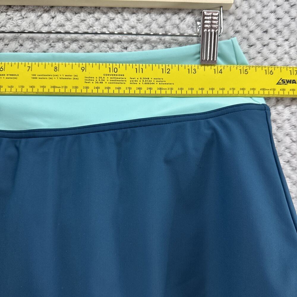 Prana Belltello Swim Skirt Womens M Green Beach Pool Vacation Resort Summer - Picture 8 of 10